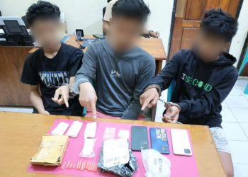Seludupkan Narkoba, Tiga Pemuda di Kabaena Ditangkap