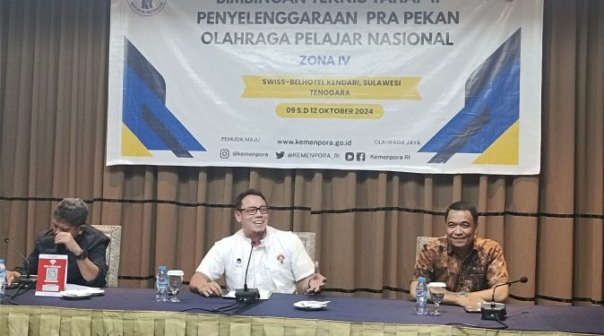 Deputi Surono Apresiasi Kesiapan Sultra Sebagai Tuan Rumah Pelaksanaan Pra- Popnas Zona IV Tahun 2024