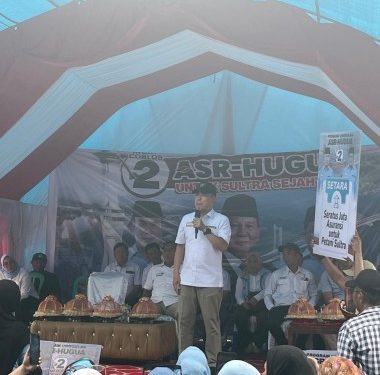 Kampanye di Pomalaa, ASR : Saya Hadir Bukan Untuk Jabatan Tapi untuk Perubahan dan Kesejahteraan Masyarakat Sultra