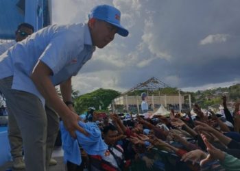 Kampanye Akbar ASR-Hugua di Kendari Dimeriahkan Arti Ibukota, Masyarakat Terhibur