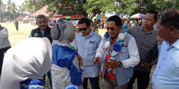 Kampanye di Wakorumba Utara, ASR-Hugua Janji Benahi Sejumlah Infrastruktur