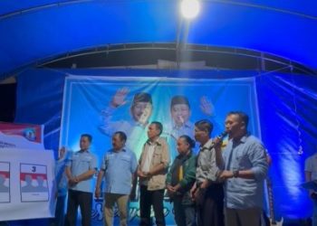 Kampanye di Kabaena Selatan, Burhanuddin Janji Lanjutkan Pembangunan Jalan Aspal