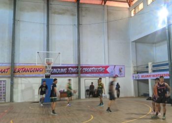 11 Tim Cabor Bola Basket Pra Popnas Diberi Kesempatan Tes Venue Sebelum Bertanding