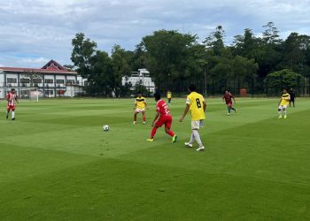 Tim Sepak Bola Pelajar Sultra  Siap Jamu Tim Sulbar di Laga Pembuka pra Popnas Zona IV