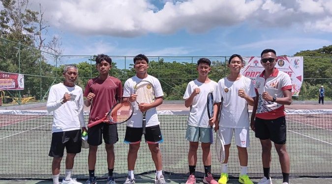 Dikalahkan Sulsel, Tim Tenis Lapangan Sultra Optimis Masih Berpeluang di Laga Berikutnya