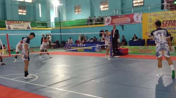 Tim Sepak Takraw Jawa Timur Melaju ke Semi Final
