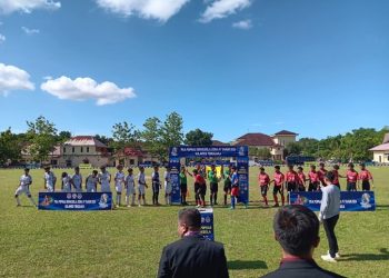 Tim Sepak Bola Sultra Ditahan Imbang Sulbar di Babak Penyisihan Dengan Skor 1-1