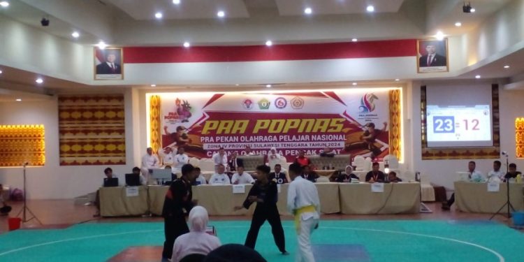 Pra Popnas Zona IV Sultra, 7 Atlet Pencak Silat Kaltim Melaju ke Semi Final