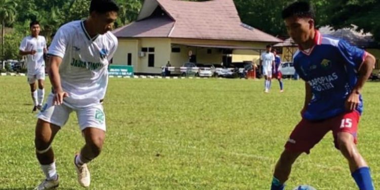 Tim Sepak Bola Sultra Lolos Runner-Up Usai Imbangi Tim Jawa Timur
