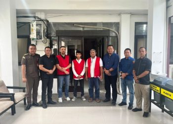 Tiga Tersangka Kasus Dugaan Tipikor Proyek Pembangunan Gedung VIP RSUD Bombana Dilimpahkan di Kejaksaan