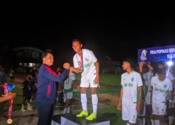 Kadispora Sultra Tutup Event Pra Popnas Zona IV Cabor Sepakbola