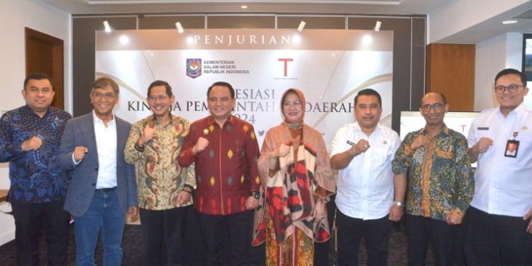 Pemprov Sultra Masuk Peringkat Tujuh Pada Apresiasi Kinerja Pemerintah Daerah Terbaik