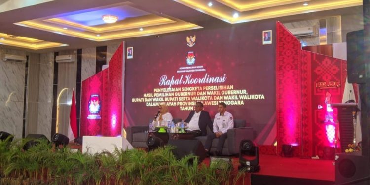 KPU Sultra Gelar Rakor Terkait 11 Daerah yang Masuk Sengketa PHP-Kada