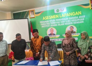 Prodi Bahasa Arab IAIN Kendari Jalani Asesmen Lapangan
