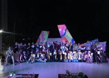 UKM Seni Launching 60 Buku, Warek III IAIN Kendari Beri Apresiasi