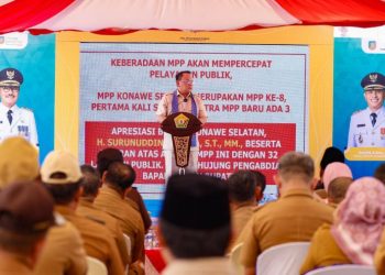 Dorong Pelayanan Prima, Pj. Gubernur Sultra Resmikan Mal Pelayanan Publik (MPP) Konsel