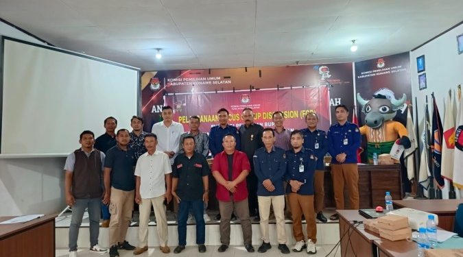 Evaluasi Hasil Pelaksanaan Pilkada 2024, KPU Konsel Gelar FGD
