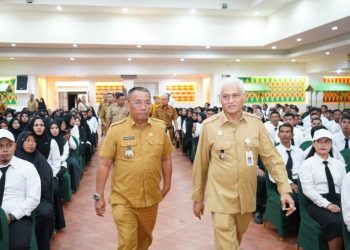 BPSDM Sultra Gelar Orientasi PPPK Gelombang I Tahun 2025, Sekda Asrun Lio : PPPK Harus Bekerja Profesional dan Berinovasi di Tempat Tugasnya