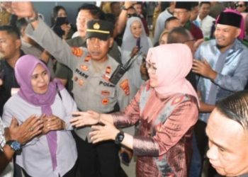 Pulang Dari Magelang, Siska Disambut Ribuan Masyarakat dan ASN Pemkot Kendari