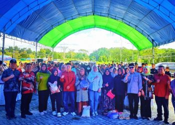 Jelang Lebaran, Sekda Chadidjah Launching Pelaksanaan Operasi Pasar Murah di 25 Kecamatan