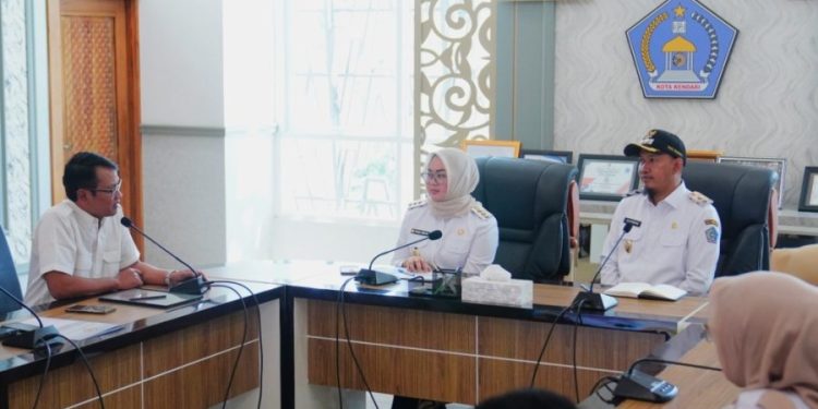 Wali Kota Kendari Pimpin Exit Meeting Pemeriksaan Interim BPK Provinsi Sultra