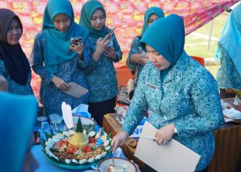 Ketua TP-PKK Konsel Nilai Lomba Desa di Andoolo, Tekankan Prinsip ‘SETARA’