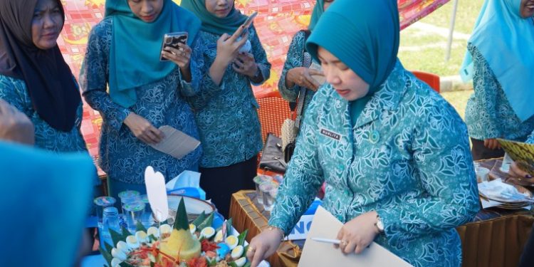 Ketua TP-PKK Konsel Nilai Lomba Desa di Andoolo, Tekankan Prinsip ‘SETARA’