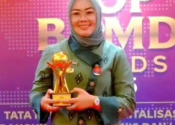 Walikota Kendari Siska Raih Top Pembina BUMD Award 2025