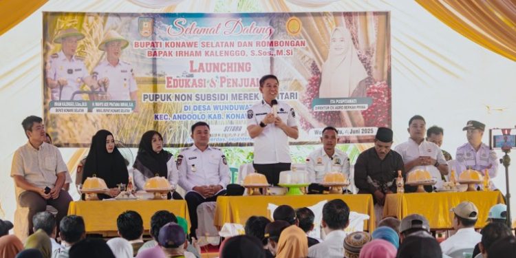 Konawe Selatan Perkuat Kedaulatan Pangan melalui Edukasi dan Penjualan Pupuk Non-Subsidi