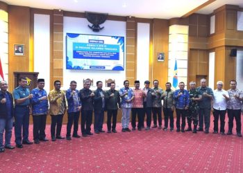 Wagub Sultra Terima Kunjungan Komisi II DPR-RI Bahas RUU Empat Kabupaten dan Kota di Sultra