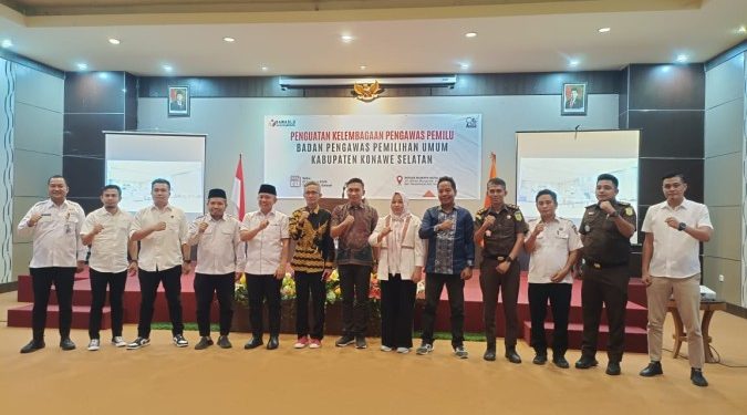 Evaluasi Penyelenggaraan Pengawasan, Bawaslu Konsel Dorong Penguatan Kelembagaan