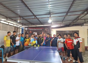 Rangkaian HUT RI ke-80, PTM Black Panther Kendari Gelar Kejuaraan Tenis Meja