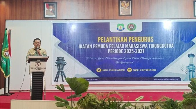 Hadiri Pelantikan Pengurus IPPMATIRTA, Wabup Bombana Ahmad Yani Minta Organisasi IMPIB dan Hipelwana Diaktifkan Kembali