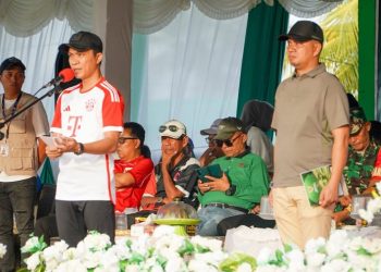 Bupati Konut Ikbar Resmi Buka Turnamen Sepakbola Bupati Cup 2025