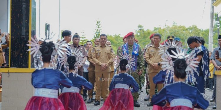 Grup 5 Kopassus Sambangi Pemkab Konsel, Bupati Irham Bangga