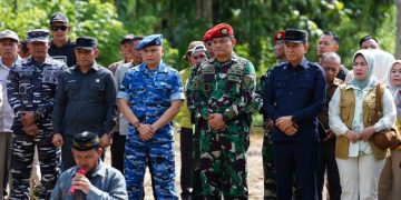 Dibuka dengan Prosesi Adat Tolaki, Patok Pembangunan Grup 5 Kopassus Ditancap di Konsel