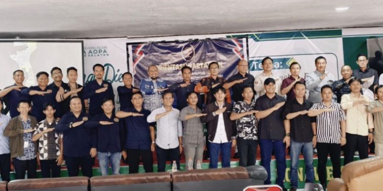 PWI Konsel Komitmen Mendorong Profesionalitas Kerja Wartawan, Diskominfo : Peran Pers Berkontribusi Dalam Pembangunan Daerah