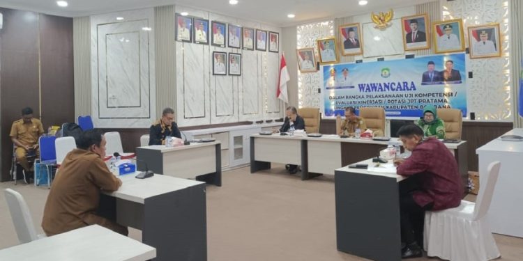 Sembilan OPD di Lingkup Pemkab Bombana Lowong, “Puluhan OPD Bombana Ikut Job Fit”