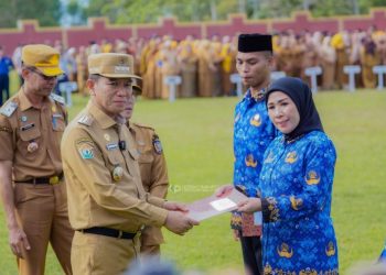 Tingkatkan Pelayanan Pemerintahan, Bupati Konsel Irham Kalenggo Lantik 4.345 PPPK Paruh Waktu