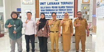 Dinas Kominfo Sultra Bangun Kerja Sama Linguistik Forensik dengan Balai Bahasa dan UHO