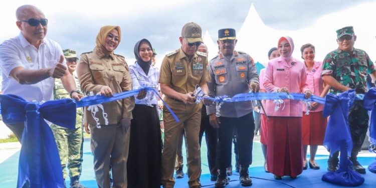 Gubernur Sultra Resmikan SPPG Polresta Kendari, Standar Tinggi untuk Rakyat