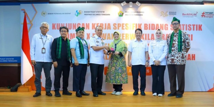 Gubernur Sultra Dukung Penguatan Statistik Daerah dan Sensus Ekonomi 2026