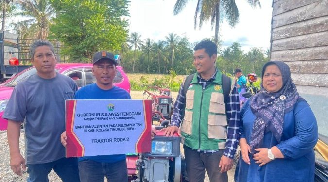 Gubernur Andi Sumangerukka Sukses Lobi Mentan, Ratusan Unit Bantuan Alsintan Masuk ke Sultra
