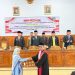 Hadiri Pelantikan Pimpinan DPRD, Bupati Irham Kalenggo Ajak Perkuat Kemitraan Strategis