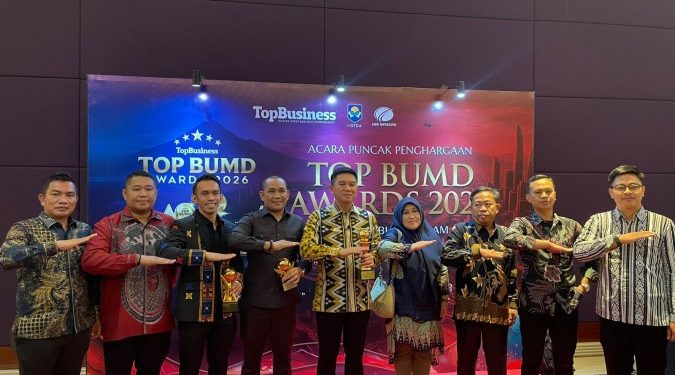 Pemkab Konsel Sabet Predikat Bintang 5 di TOP BUMD Awards 2026