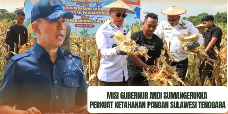 Komitmen Gubernur ASR Mendorong Ketahanan Pangan Sultra, Bangun Kolaborasi Lintas Sektor Tingkatkan Produktivitas dan Sarpras Pertanian