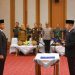 Lantik Muhammad Fadlansyah Sebagai Pj Sekda , Gubernur Sultra Tegaskan Penguatan Pelayanan Publik