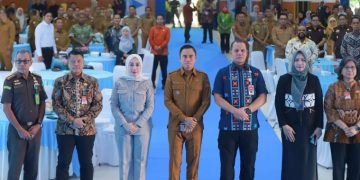 Pj. Sekda Sultra Buka Lokakarya Satgas Koperasi Desa/Kelurahan Merah Putih Wilayah I, III, dan IV