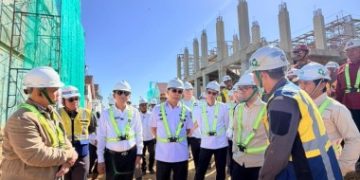 Gubernur Sultra dan Bupati Konsel Sambut Kunjungan Kerja Menteri Dikti Sainstek di SMA Garuda Konda