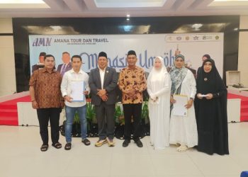 Amanah Tour And Travel Gelar Manasik Umrah, 150 Jamaah Siap Berangkat Tahun ini